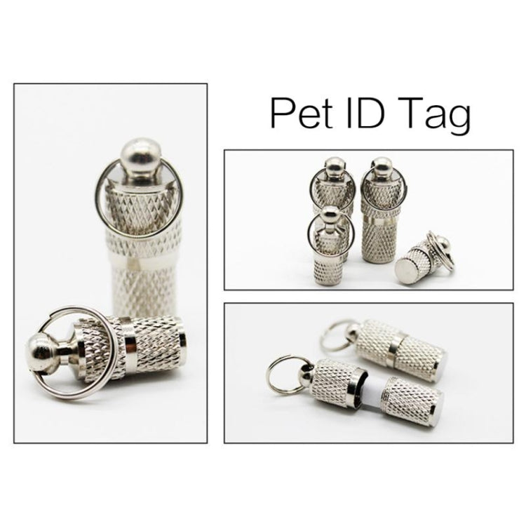 10 colgantes de collar antipérdida para perros y mascotas., Anti-Lost Collar Pendant