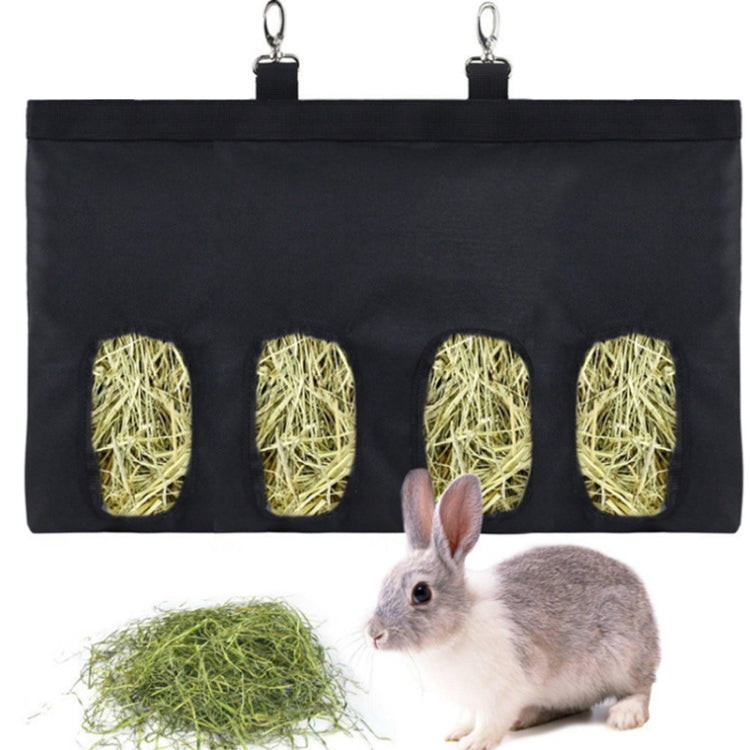 2 bolsas de almacenamiento de heno colgantes para hámster pequeño para mascotas., Small, Large