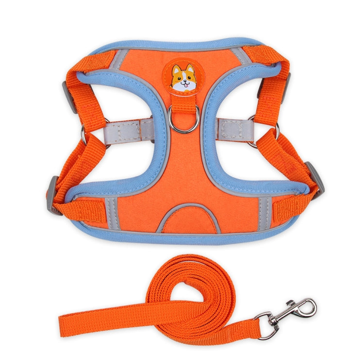 BL-867 Pet Chest Straps Reflective Dog Traction Rope, Tamaño:, S, M, L, XL