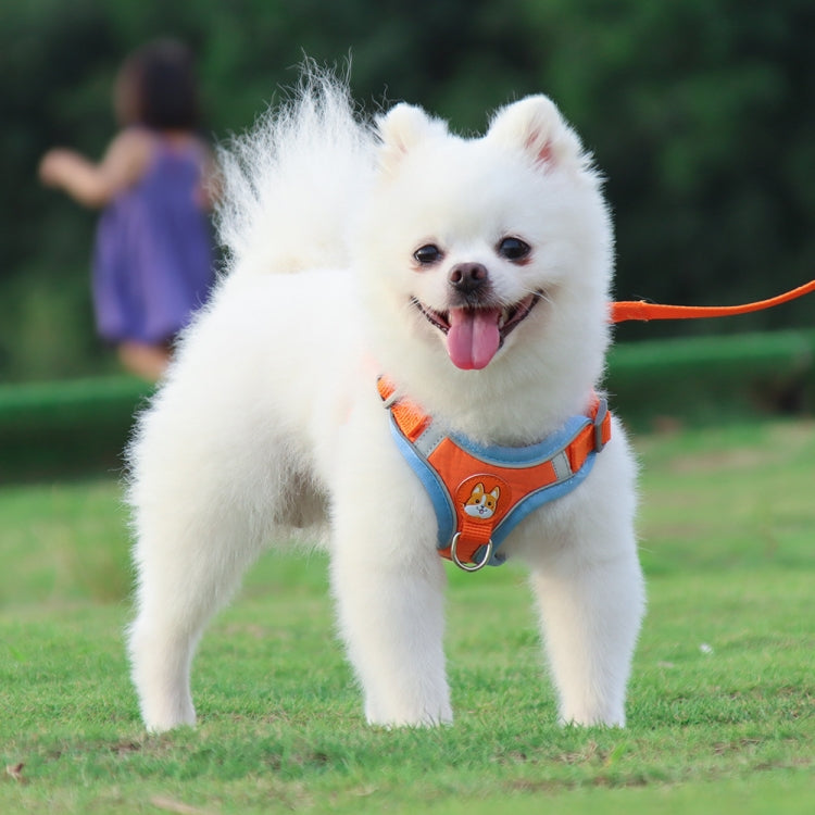 BL-867 Pet Chest Straps Reflective Dog Traction Rope, Tamaño:, S, M, L, XL