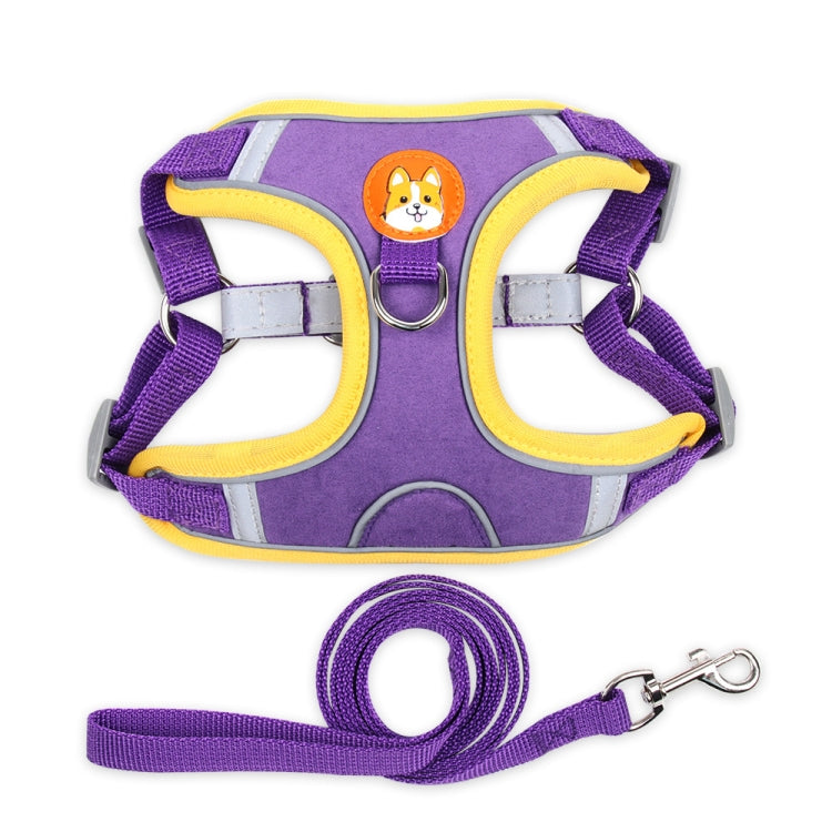 BL-867 Pet Chest Straps Reflective Dog Traction Rope, Tamaño:, S, M, L, XL