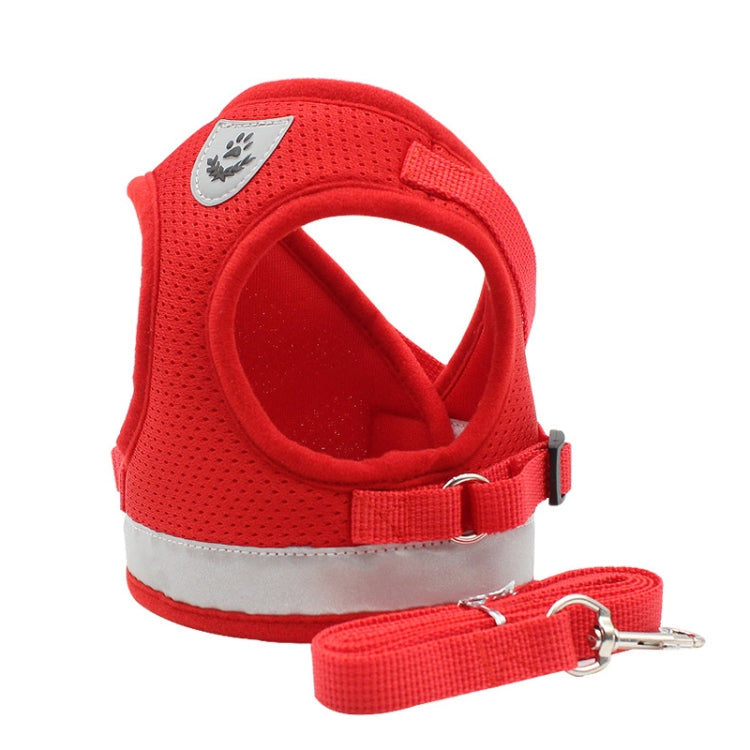 BL-844 Correas para el pecho para mascotas Cuerda reflectante y transpirable para perros, tamaño:, XS, S, M, L, XL
