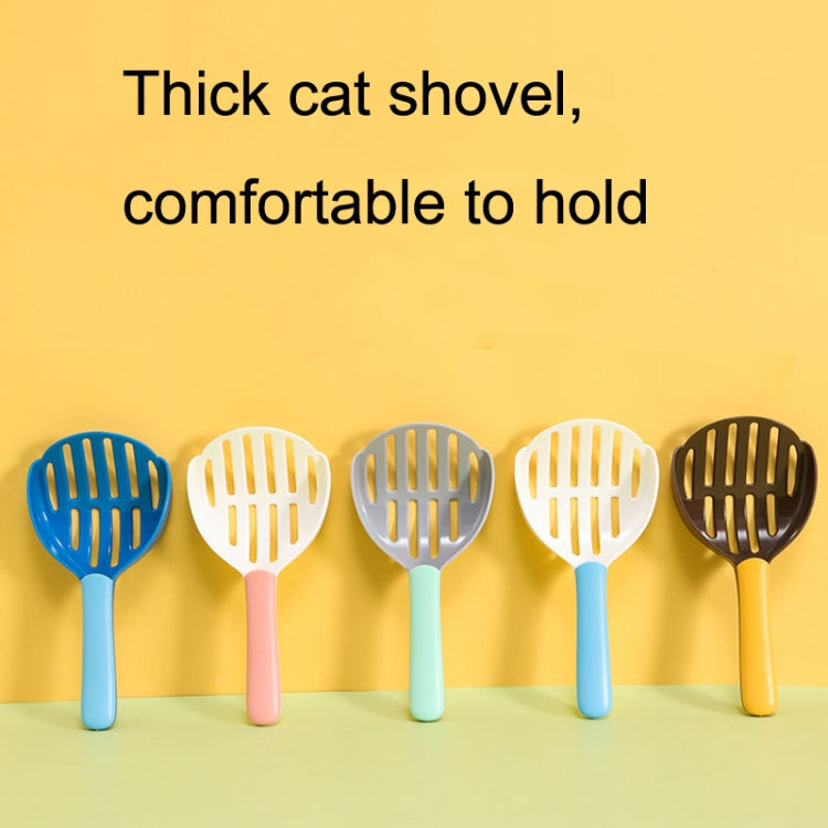 10 PCS Pet Cat Litter Pala Cat Poop Herramienta de limpieza