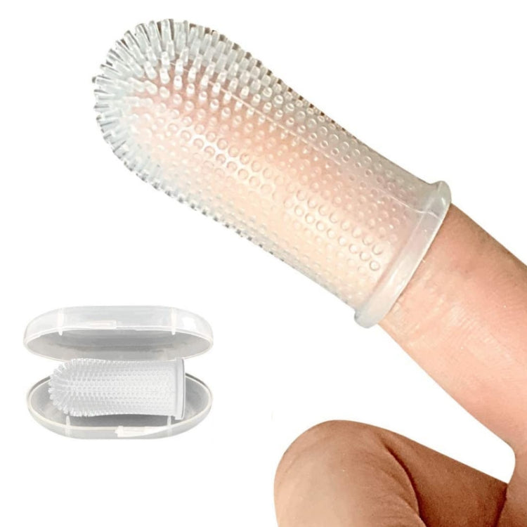 Cepillo de dientes de limpieza bucal para andamios de dientes de silicona para mascotas de 5 uds., Upgraded White, Blanco, Azul, Rojo
