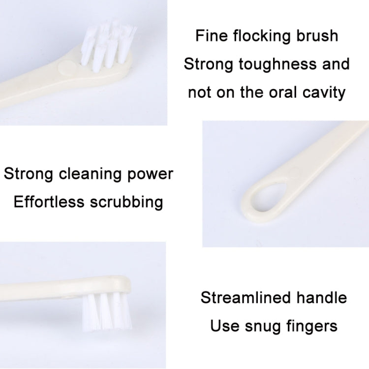3 PCS Pet Soft Gum Protection Cepillo de dientes Suministros de limpieza oral, Pet Soft Gum Toothbrush