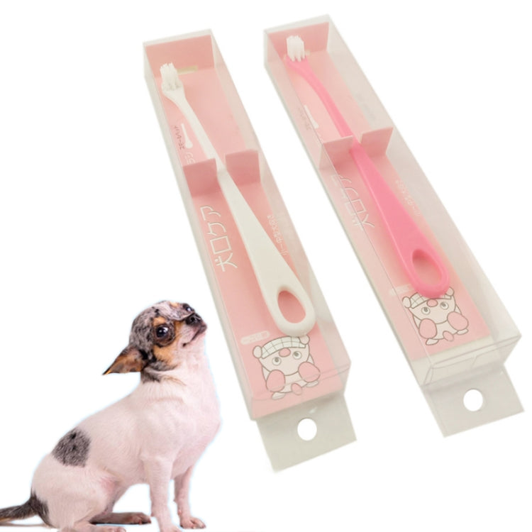 3 PCS Pet Soft Gum Protection Cepillo de dientes Suministros de limpieza oral, Pet Soft Gum Toothbrush