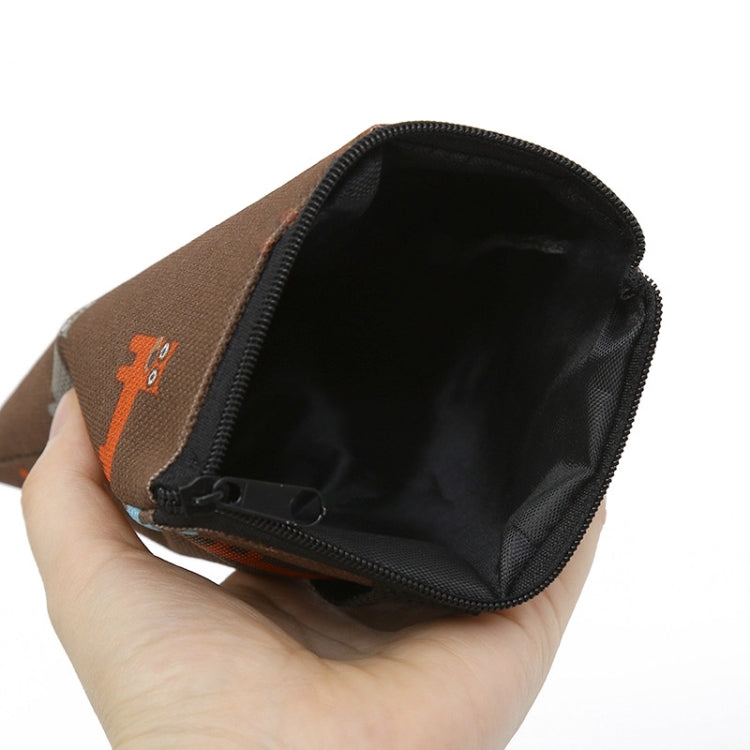 Bolsa de entrenamiento para mascotas Bolsa de refrigerio al aire libre Bolsa de cintura para comida para perros, Waist Bag Brown, Waist Bag Beige