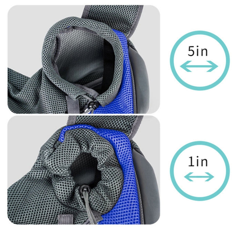 Bolsa para mascotas Correa de hombro ensanchada Bolsa de mensajero transpirable para gatos, tamaño:, Small, Large
