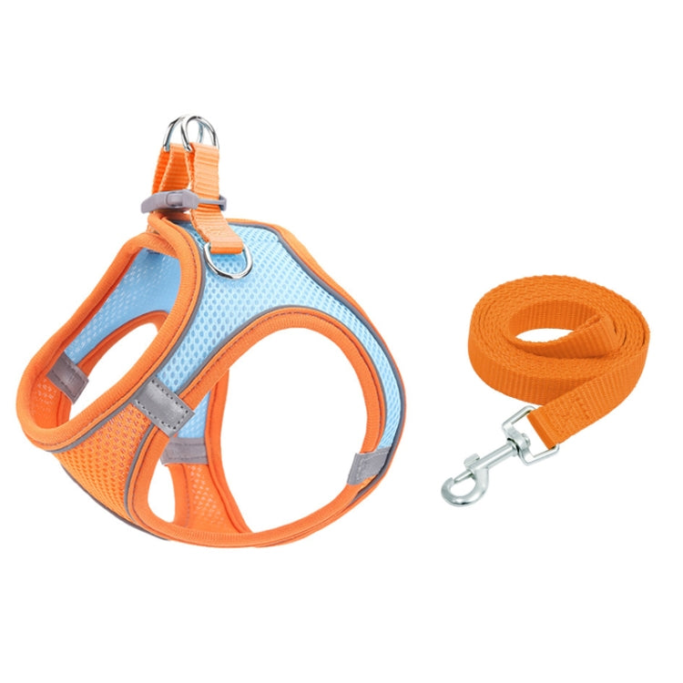 TM050 Correa para el pecho para mascotas Tipo de chaleco Cuerda de tracción reflectante transpirable, XXXS, XXS, XS, S, M, L