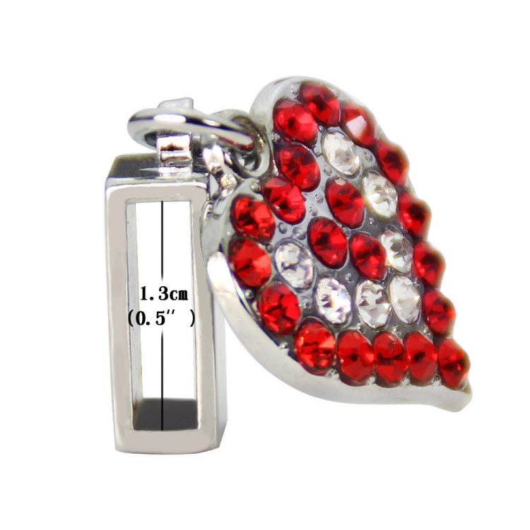 Colgante en forma de corazón Collar de perro de cuero de PU Correa para perro mascota, XS 1.3-25cm, S 1.3-30cm, M 1.3-35cm