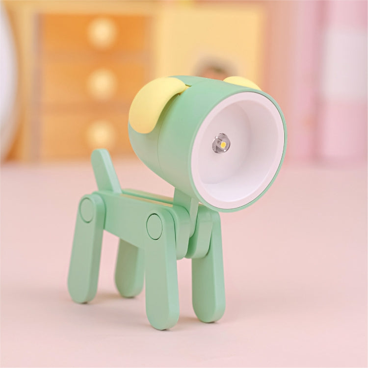 TL-23 LED Mini Lámpara de escritorio plegable de dibujos animados Lámpara de mesa de decoración con forma de mascota para el hogar, Especificaciones:, Dog (Blue), Dog (Green), Dog (Pink), Dog (Beige), Dog (Orange), Dog (Yellow), Deer (Blue), Deer (Gree...