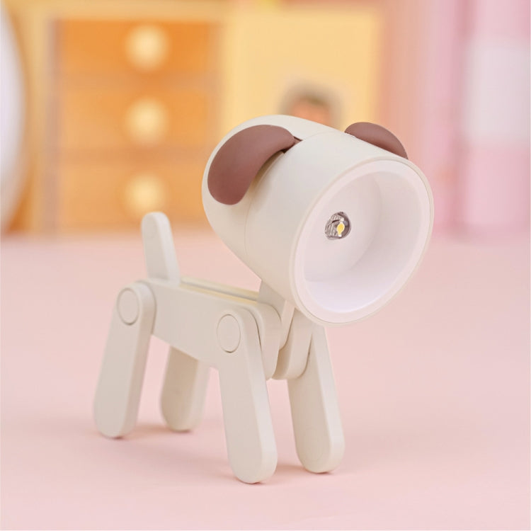 TL-23 LED Mini Lámpara de escritorio plegable de dibujos animados Lámpara de mesa de decoración con forma de mascota para el hogar, Especificaciones:, Dog (Blue), Dog (Green), Dog (Pink), Dog (Beige), Dog (Orange), Dog (Yellow), Deer (Blue), Deer (Gree...