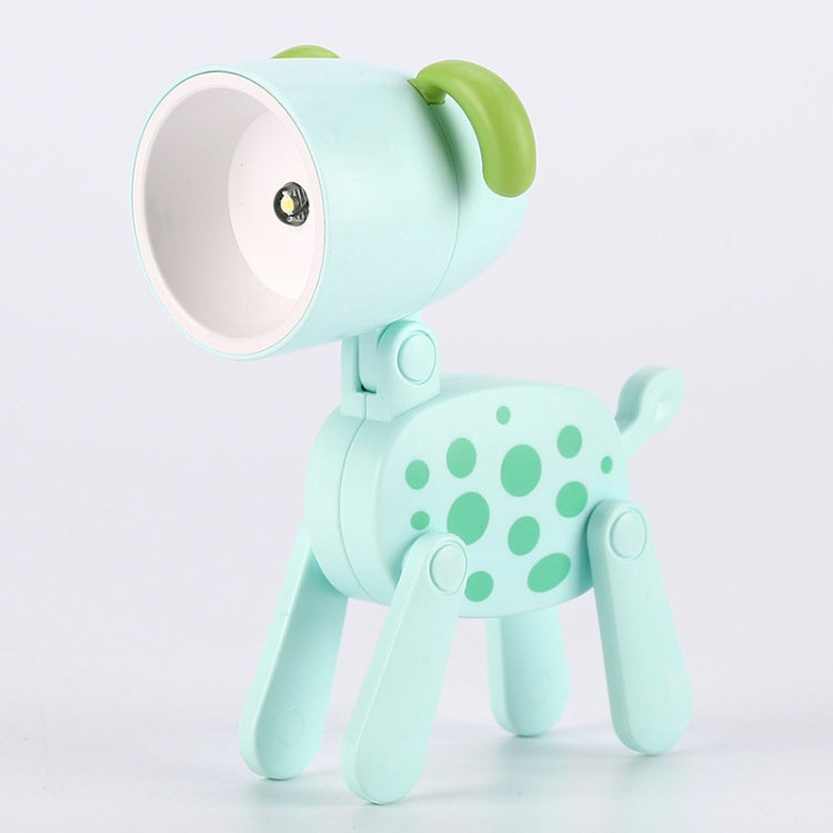 TL-23 LED Mini Lámpara de escritorio plegable de dibujos animados Lámpara de mesa de decoración con forma de mascota para el hogar, Especificaciones:, Dog (Blue), Dog (Green), Dog (Pink), Dog (Beige), Dog (Orange), Dog (Yellow), Deer (Blue), Deer (Gree...