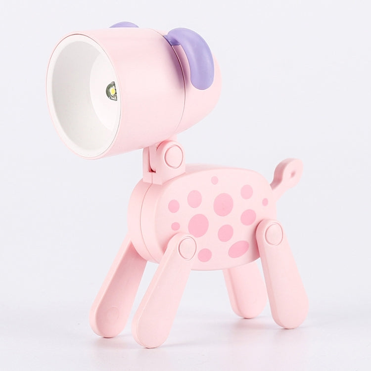 TL-23 LED Mini Lámpara de escritorio plegable de dibujos animados Lámpara de mesa de decoración con forma de mascota para el hogar, Especificaciones:, Dog (Blue), Dog (Green), Dog (Pink), Dog (Beige), Dog (Orange), Dog (Yellow), Deer (Blue), Deer (Gree...