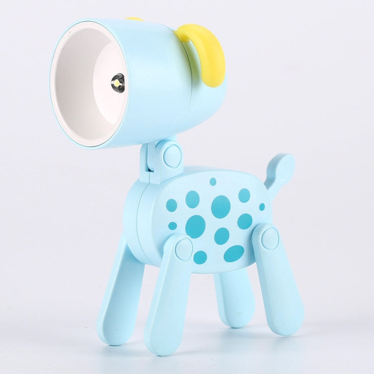 TL-23 LED Mini Lámpara de escritorio plegable de dibujos animados Lámpara de mesa de decoración con forma de mascota para el hogar, Especificaciones:, Dog (Blue), Dog (Green), Dog (Pink), Dog (Beige), Dog (Orange), Dog (Yellow), Deer (Blue), Deer (Gree...