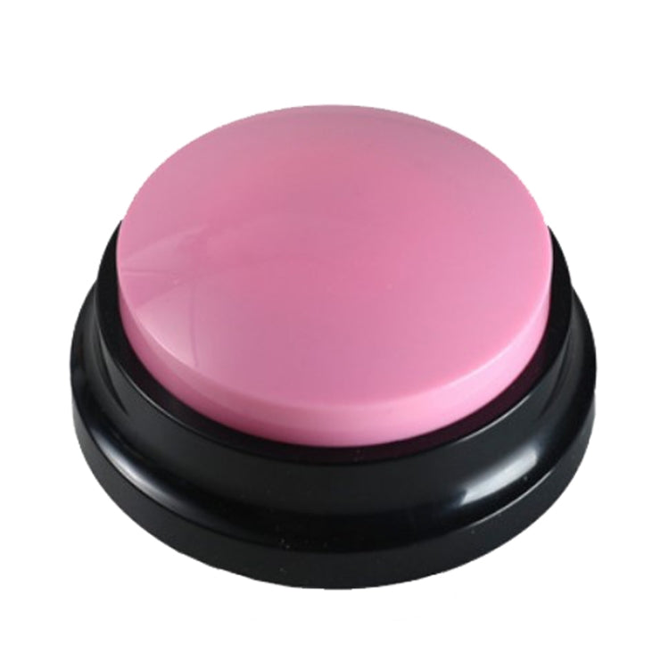 Botón de comunicación para mascotas Dog Vocal Box Recording Vocalizer, Style: Recording Model, Dark Blue, Light Blue, Green, Purple, Red, Orange, Rose Red, Pink, Yellow, Lake Blue, White