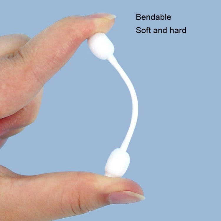 2 cajas de bastoncillos de algodón para mascotas suministros de limpieza de orejas de perros y gatos, Pet Cotton Swabs
