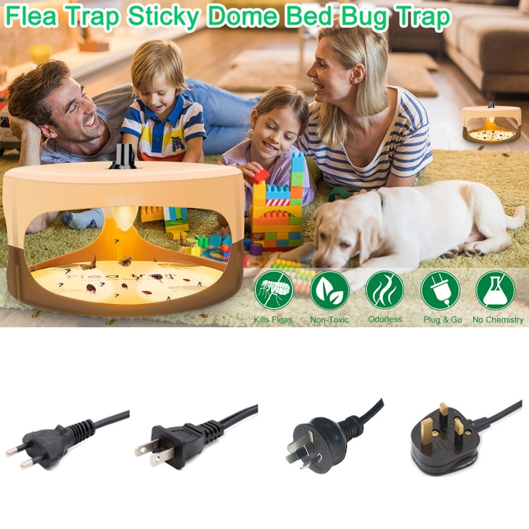 SK111 Mascota Hogar Lámpara antipulgas Dispositivo de captura de pulgas trampa pegajosa