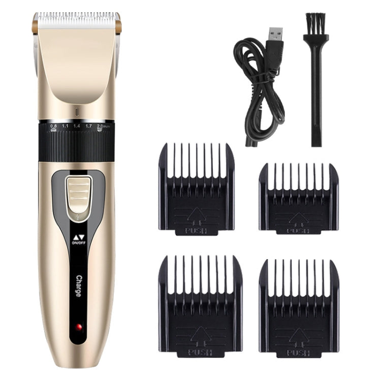 Afeitadora para cachorros, afeitadora eléctrica para mascotas, juego de cortadores de pelo para gatos, Standard, Yellow Standard, Red Standard