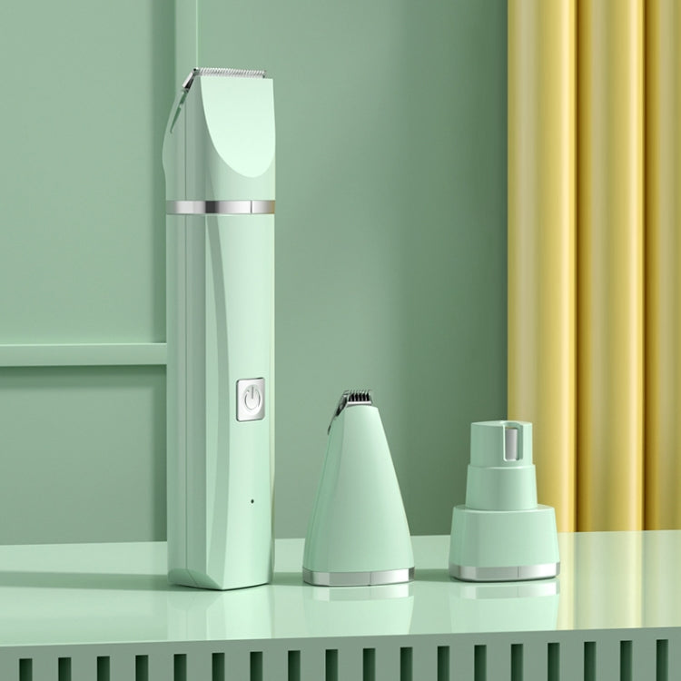 Afeitadora para mascotas, cortadora de pelo con pata de perro y gato, atenuador eléctrico, 2 in 1 Green, 3 in 1 Green, 4 in 1 Green, 2 in 1 White, 3 in 1 White, 4 in 1 White