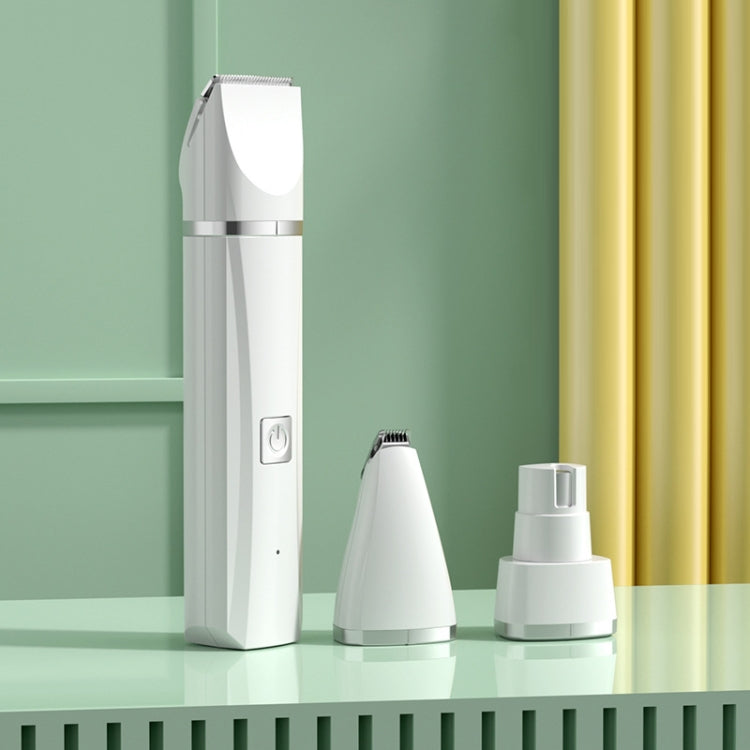 Afeitadora para mascotas, cortadora de pelo con pata de perro y gato, atenuador eléctrico, 2 in 1 Green, 3 in 1 Green, 4 in 1 Green, 2 in 1 White, 3 in 1 White, 4 in 1 White