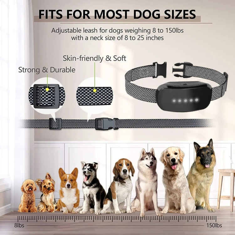 Touch Stop Bark Entrenador de perros Suministros para mascotas antiladridos
