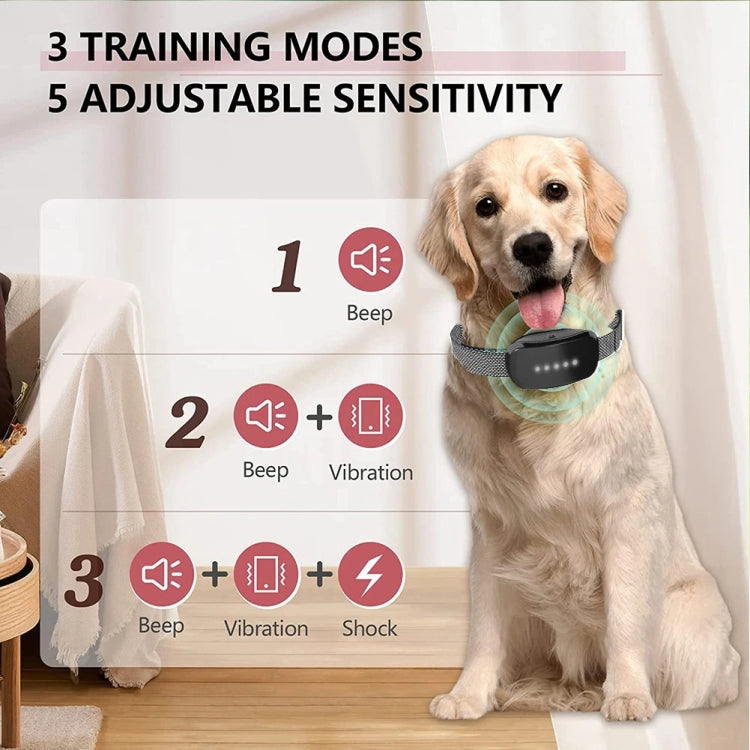 Touch Stop Bark Entrenador de perros Suministros para mascotas antiladridos