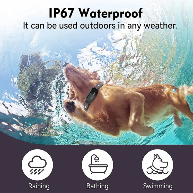Touch Stop Bark Entrenador de perros Suministros para mascotas antiladridos