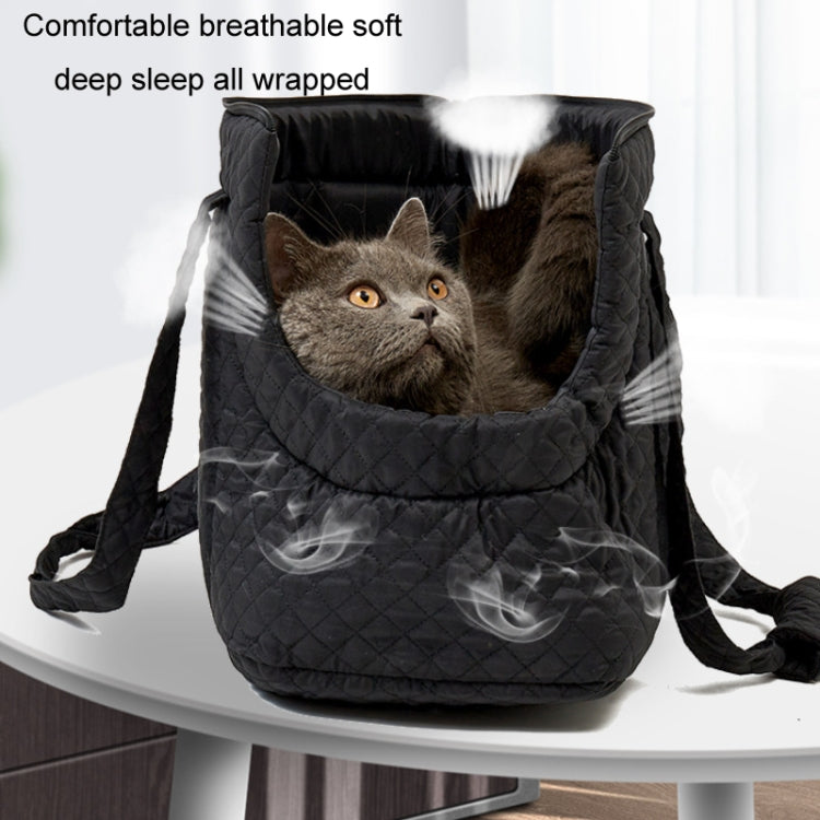 Bolso para mascotas Bolso para salida de gato con hombro de otoño e invierno