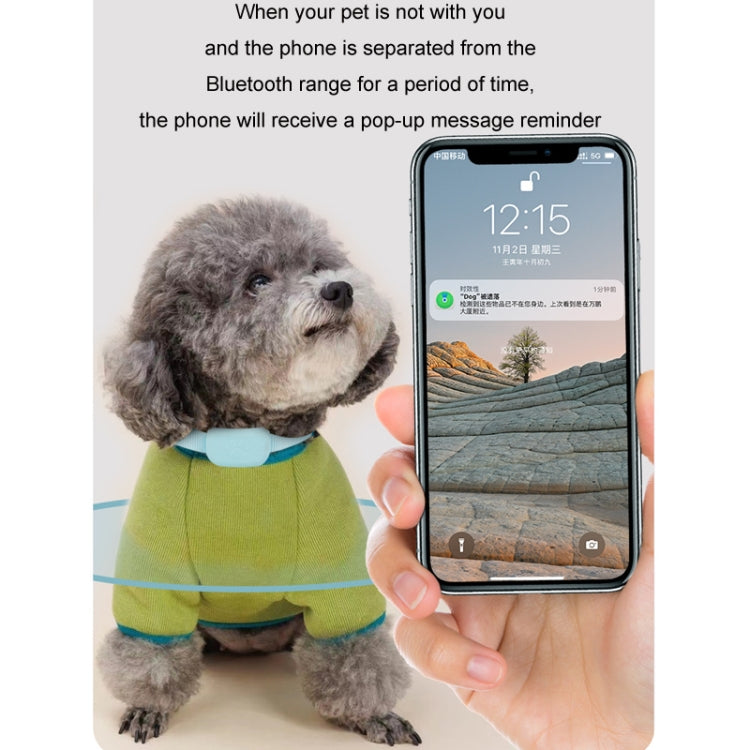 Collar de silicona con cubierta protectora para localizador inteligente de mascotas certificado Mfi