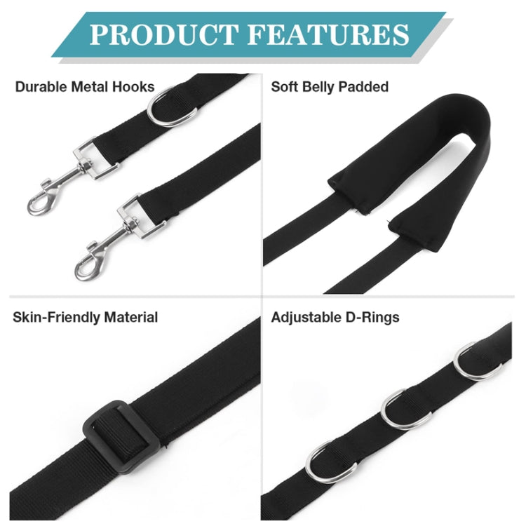 3 unids/set baño de mascotas mesa de belleza cordón fijo cuerda de remolque para perros