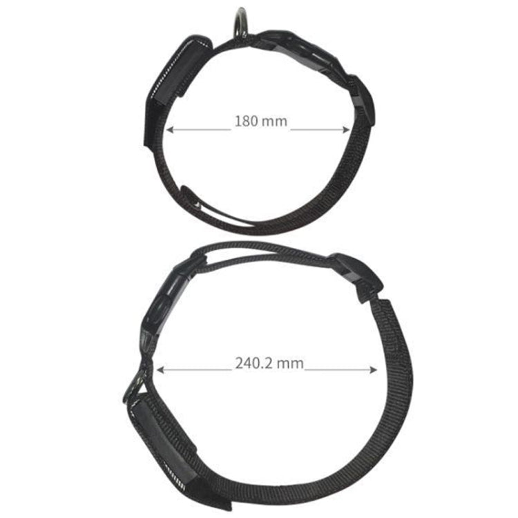 Collar para mascotas con pantalla LED, Collar recargable de alta visibilidad DIY de un solo color