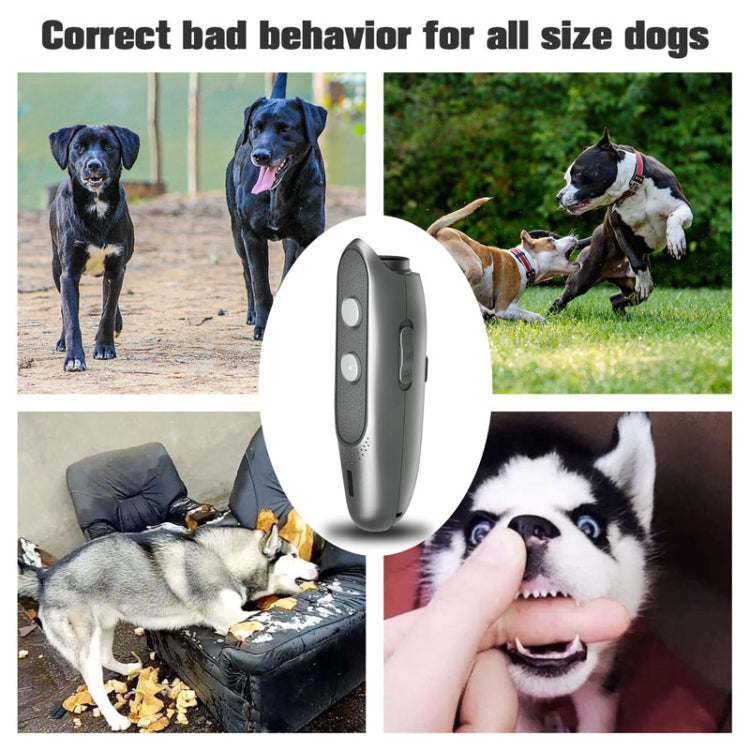 Repelente ultrasónico de perros Entrenador Discipulador antiladridos para perros domésticos, PU30