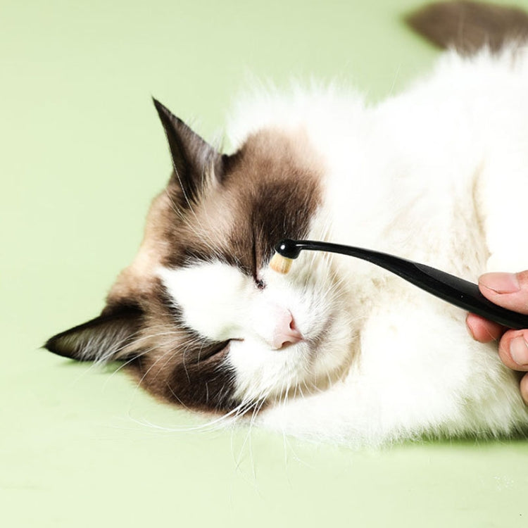 Cepillo de maquillaje de ojos con cepillo para manchas de lágrimas para limpieza de ojos de mascotas para perros y gatos