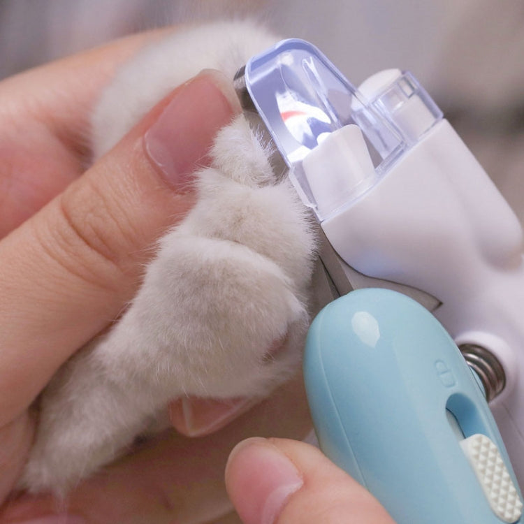 Cortaúñas para mascotas, cortauñas para perros y gatos con iluminación LED