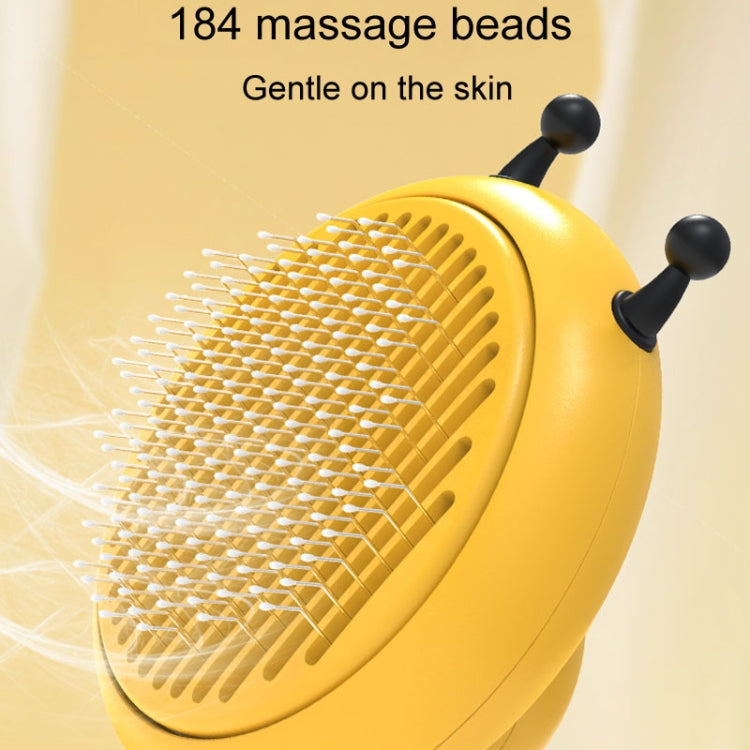 Abeja Pet Comb Gatos Depilación Masaje Cepillo de aguja