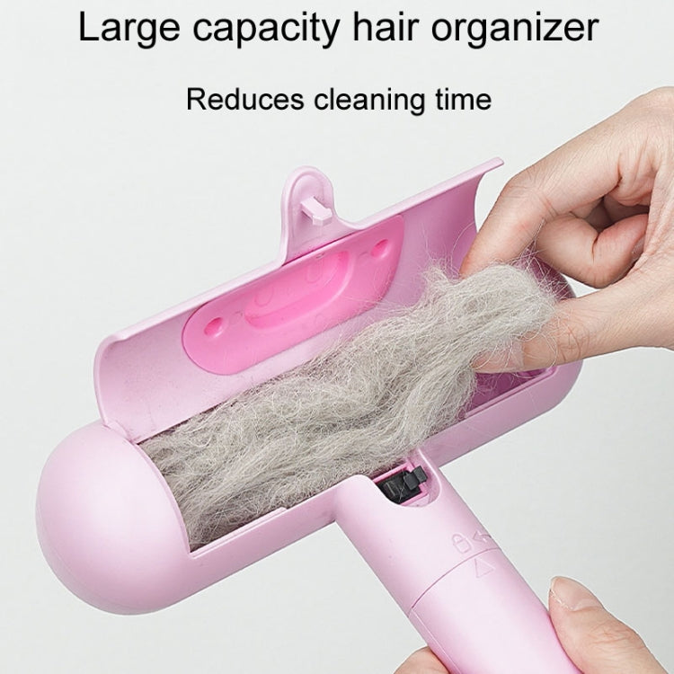 Rodillo lavable portátil para el pelo, pegatina con forma de cerdo, removedor de pelo estático para mascotas