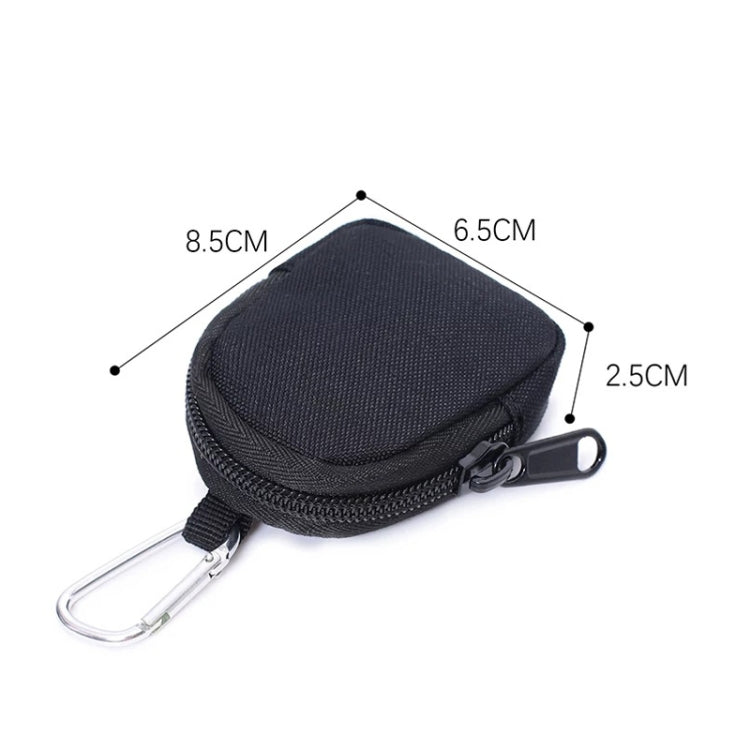 Bolsa portátil para aperitivos para mascotas, para deportes al aire libre, tipo redondo, pequeña bolsa de dinero resistente al desgaste