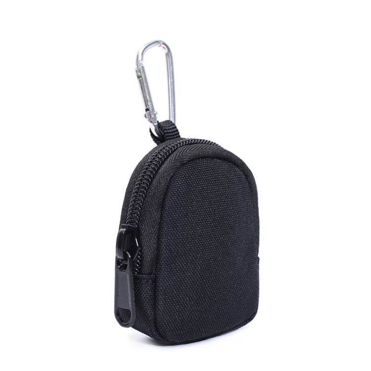 Bolsa portátil para aperitivos para mascotas, para deportes al aire libre, tipo redondo, pequeña bolsa de dinero resistente al desgaste