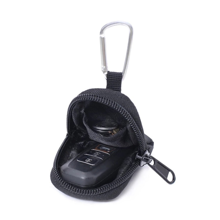 Bolsa portátil para aperitivos para mascotas, para deportes al aire libre, tipo redondo, pequeña bolsa de dinero resistente al desgaste