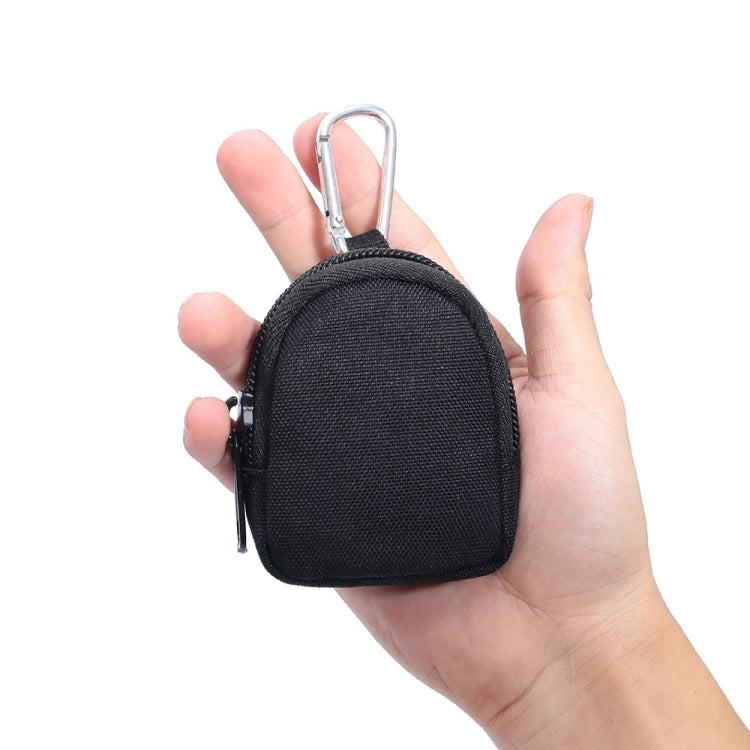 Bolsa portátil para aperitivos para mascotas, para deportes al aire libre, tipo redondo, pequeña bolsa de dinero resistente al desgaste