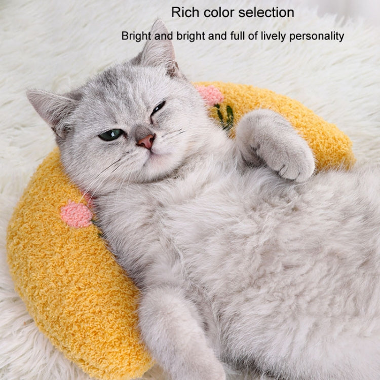 Almohada en forma de U para gatos, cojín para dormir para perros y mascotas