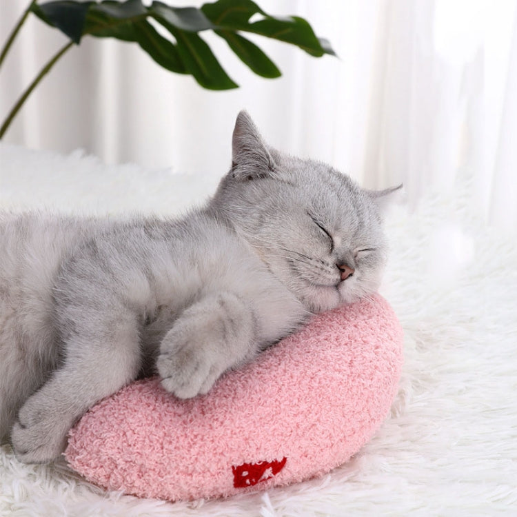Almohada en forma de U para gatos, cojín para dormir para perros y mascotas
