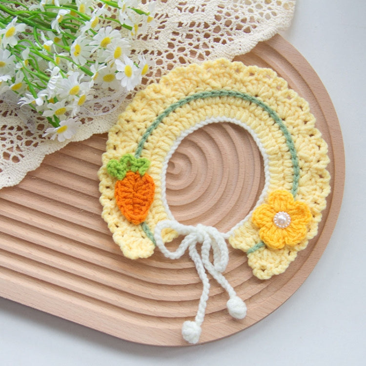 Bufanda hecha a mano con cuello de lana para decoración de fotos, Collar de punto bonito para perros y gatos, Bow Rabbit, Watermelon Pig, Rural Diary, Corn Radish Flower, Lime Green Oange, Cherry Pink, Romantic Princess