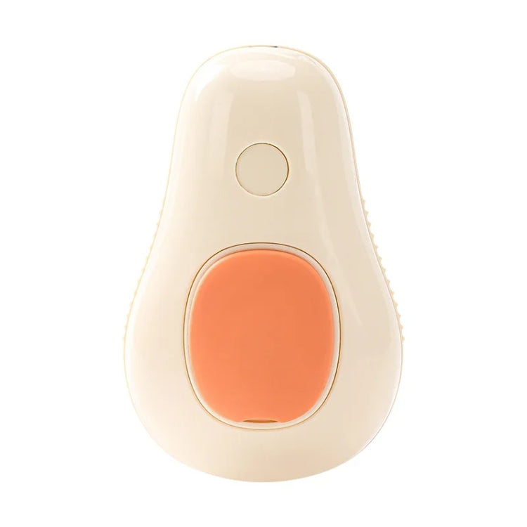 Spray para mascotas, cepillo humeante, peine de masaje para el cuidado de perros y gatos, Avocado White