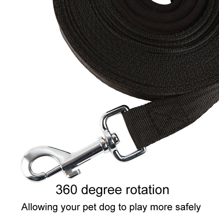 Seguimiento de mascotas Collar de perro Correa Entrenamiento para perros Correa de tracción alargada, 2.5cm x 3m, 2.5cm x 5m, 2.5cm x 10m, 2.5cm x 15m, 2.5cm x 20m, 2.5cm x 30m
