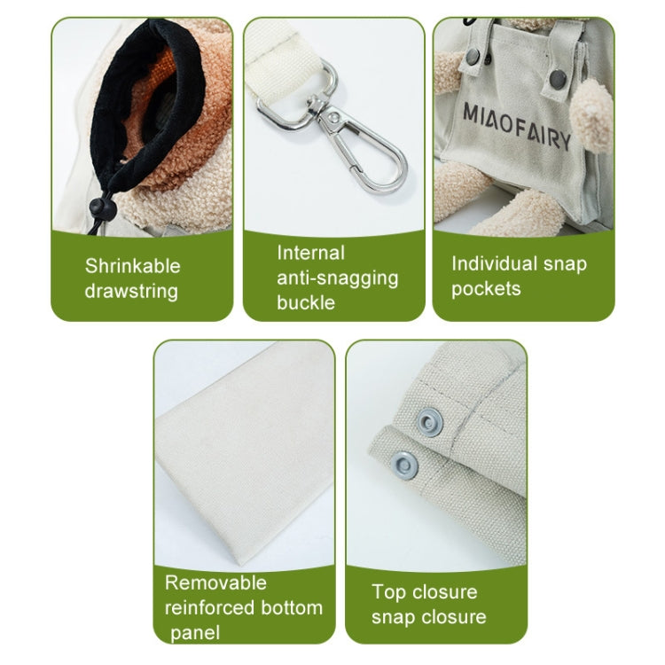 Bolsa de viaje portátil para gatos, bolso de lona con hombro descubierto, bolso para mascotas para perros pequeños