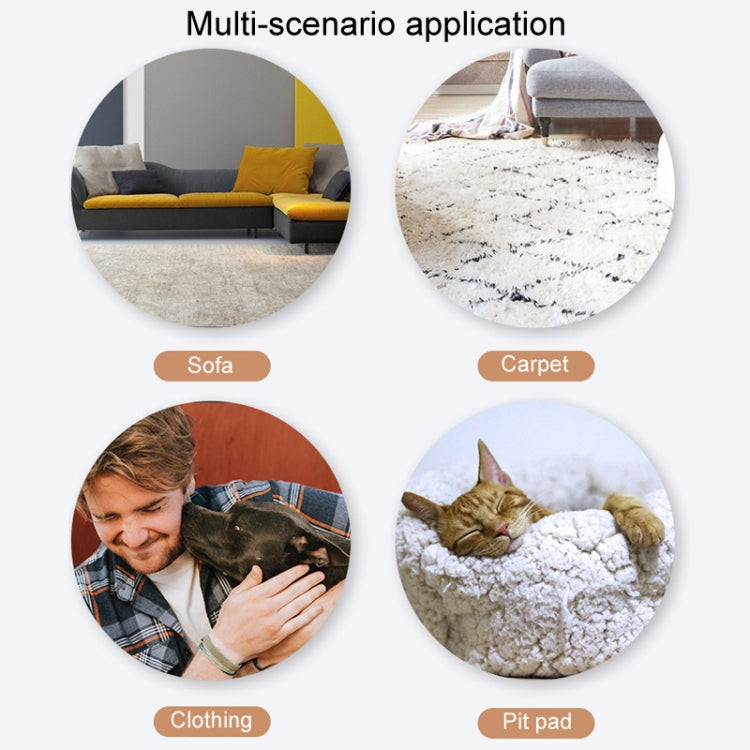 Cepillo para alfombras con forma triangular para gatos y perros, removedor de pelo para sofá, arena para mascotas