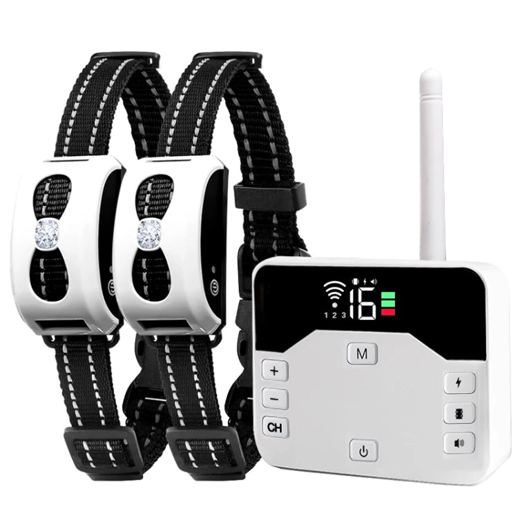 Cerca electrónica para mascotas, parada inalámbrica, Barker, Collar para perros al aire libre, entrenador de perros con Control remoto, 1 Drag 1, 1 Drag 2, 1 Drag 3