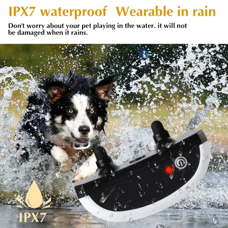 Cerca electrónica para mascotas, parada inalámbrica, Barker, Collar para perros al aire libre, entrenador de perros con Control remoto, 1 Drag 1, 1 Drag 2, 1 Drag 3